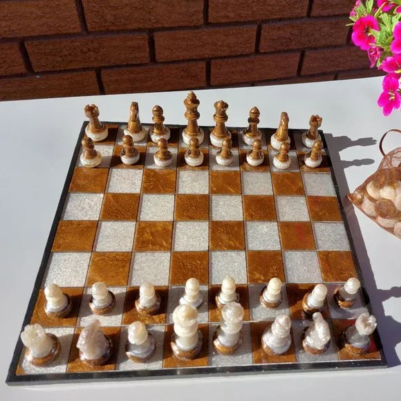 Chess & Checkerboard Big Set - Picture 3 of 10